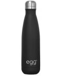 Sticluță termică pentru cărucior Egg 2 - negru mat, 500 ml - 1t