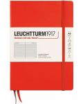 Caiet Leuchtturm1917 New Colours - A5, pagini liniare, Lobster, coperte rigide - 1t