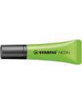 Text marker Stabilo Neon - verde - 1t