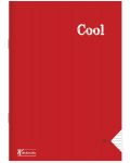 Caiet Keskin Color - Cool, A5, 40 de foi, rânduri largi, asortiment - 4t