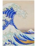 Carnețel Moriarty Art Project Art: Katsushika Hokusai - The Great Wave of Kanagawa, format A5 - 1t