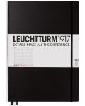 Agenda Leuchtturm1917 Notebook Master Slim А4 - Negru, pagini punctate - 1t