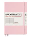 Caiet agenda Leuchtturm1917 Muted Colours - А5, roz, randuri late - 1t