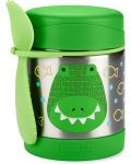 Recipient termoizolant pentru mâncare Skip Hop Zoo - 325 ml, crocodil - 1t