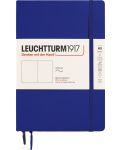 Caiet Leuchtturm1917 New Colours - A5, pagini albe, Ink, copertă moale - 1t