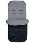 Geantă termo pentru cărucior Lorelli - 95 x 48 cm, negru/grișu fleece - 1t