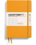 Caiet Leuchtturm1917 Paperback - B6+, portocaliu, pagini cu puncte, copertă rigidă - 1t