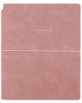 Caiet Victoria's Journals Kuka - Roz, copertă plastică, 96 de foi, format B5 - 1t