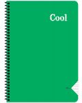Caiet Keskin Color - Cool, A4, linii late, 72 de foi, asortiment - 2t
