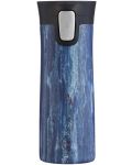 Cana termica Contigo Pinnacle Couture - Blue slate, 420 ml - 1t