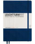 Agenda Leuchtturm1917 Notebook Medium А5 - Albastra, pagini punctate - 1t