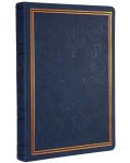 Carnețel Victoria's Journals Old Book - А5, albastru inchis - 1t