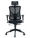 Scaun ergonomic RFG - TECH@LINE, negru - 2t