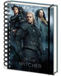 Carnet Pyramid Television: The Witcher - Connected by Fate, cu spirală, А5 - 1t
