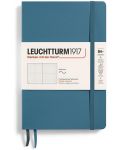 Caiet Leuchtturm1917 Paperback - B6+, albastru deschis, pagini cu puncte, copertă moale - 1t