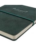 Caiet Victoria's Journals Kuka - Verde închis, copertă plastică, 96 de foi, format A6 - 2t