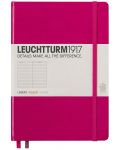 Agenda Leuchtturm1917 Notebook Medium  A5 - Roz, pagini cu randuri - 1t
