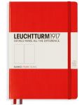Agenda Leuchtturm1917 Notebook Medium А5 - Rosu, pagini punctate - 1t