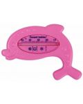 Termometru pentru baie Canpol - Delfin, roz - 1t