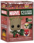 Тематичен календар Funko POP! Marvel: Marvel - Pocket POP! (12 Day Countdown) - 1t