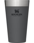 Termo halbă de bere Stanley The Stacking - Charcoal, 470 ml - 1t