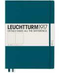 Agenda Leuchtturm1917 - А4+, pagini albe, Pacific Green  - 1t