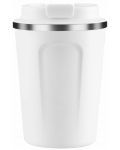 Termocană Asobu Coffee Compact - 380 ml, albă - 1t