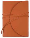 Caiet Victoria's Journals Pella - Portocaliu, copertă plastică, 96 de foi, liniate, format A5 - 1t