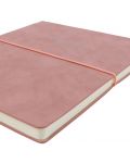 Caiet Victoria's Journals Kuka - Roz, copertă plastică, 96 de foi, format B5 - 2t