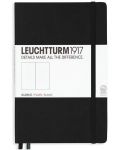 Agenda Leuchtturm1917 Notebook Medium A5 - Neagra, pagini albe - 1t