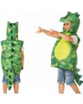 Costum de carnaval pentru copii Heunec - Crocodil verde, 4-7 ani - 1t