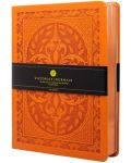Carnețel Victoria's Journals Old Book - А5,  portocale - 1t