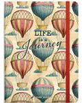 Notebook Lizzy Card Dolce Blocco - Life is a Journey - 1t