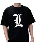 Tricou ABYstyle Animation: Death Note - L Tribute - 1t