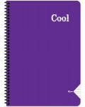 Caiet Keskin Color - Cool, A4, linii late, 72 de foi, asortiment - 6t
