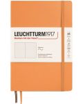 Caiet Leuchtturm1917 New Colours - A5, pagini punctate, Apricot, coperte moi - 1t