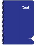 Caiet Keskin Color - Cool, A4, linii late, 72 de foi, asortiment - 4t