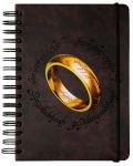 Agendă Erik Movies: The Lord of the Rings - The One Ring, cu spirală, format A5 - 1t