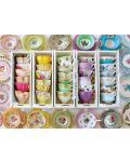 Puzzle Eurographics de 1000 piese - Cesti colorate pentru ceai, Alison Henley - 2t