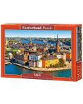 Puzzle Castorland de 500 piese - Stockholm, vechiul oras - 1t