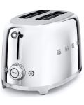 Toaster Smeg - TSF01SSEU, 950W, 6 trepte, argintiu - 2t