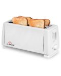 Prăjitor de pâine Elekom - 003, 1300 W, 6 viteza, alb - 2t