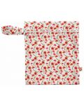 Geanta pentru haine umede Xkko - Red Poppies, 25 x 30 cm - 1t