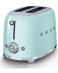 Toaster Smeg - TSF01PGEU, 950W, 6 trepte, verde - 2t