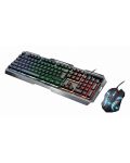 Tastatura si mouse Trust GXT 845 Tural Gaming Combo - 1t