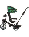 Tricicletă cu parasolar Chipolino - Be Active, junglă - 3t