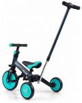 Tricicletă cu control parental 4 în 1 Milly Mally - Optimus Plus, verde - 2t