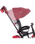 Tricicleta cu roti gonflabile Lorelli - Moovo, Red & Black Luxe - 5t