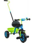 Tricicletă Milly Mally, albastru-verde - 1t