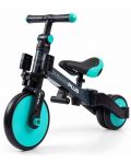 Tricicletă cu control parental 4 în 1 Milly Mally - Optimus Plus, verde - 8t